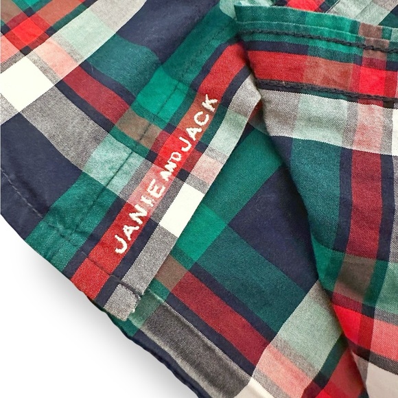 Janie & Jack | Plaid Button Down (18-24 mos) - Picture 2 of 3